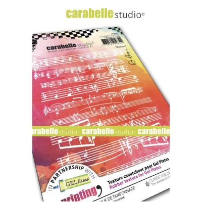 Carabella Studio Art Printing Druckplatte - Music